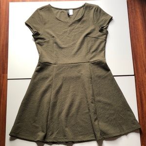 H&M Olive Green Mini Dress NWOT